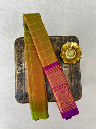 GADWAL PURE SILK HANDLOOM LEHENGA