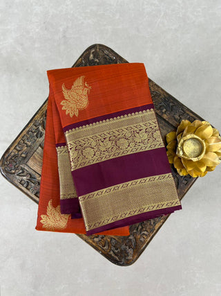 KANCHIPURAM PURE SILK HANDLOOM SAREE