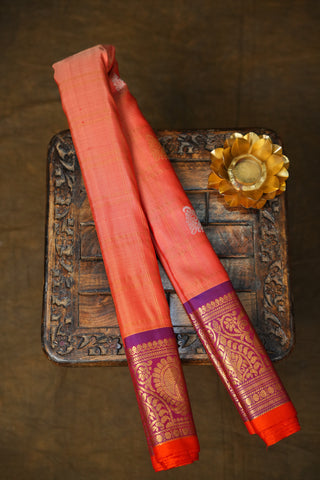 EXCLUSIVE GADWAL BIG CHECKS PURE SILK HANDLOOM SAREE