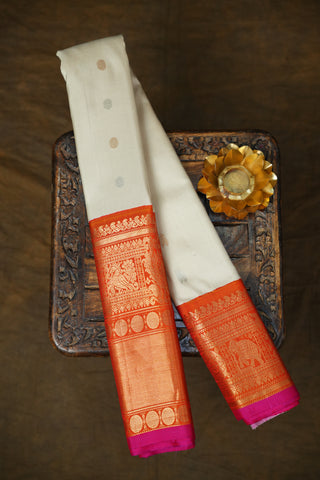 GADWAL PURE SILK KALYANA HANDLOOM SAREE