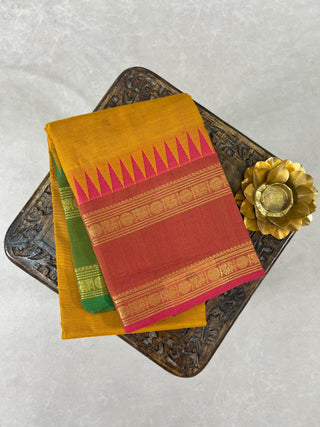 KANCHI COTTON HANDLOOM SAREE