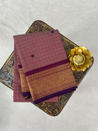 KANCHI COTTON HANDLOOM SAREE
