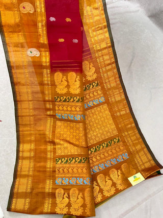 GADWAL COTTON SILK (SICO) HANDLOOM SAREE