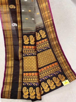 GADWAL COTTON SILK (SICO) HANDLOOM SAREE