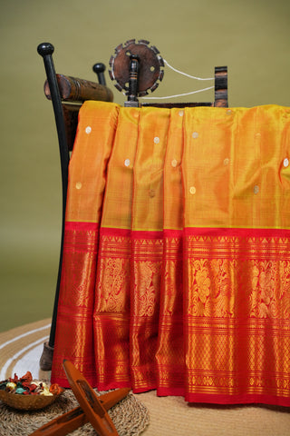 GADWAL PURE COTTON SILK HANDLOOM SAREES
