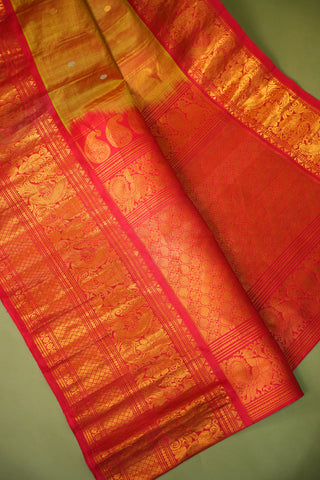 GADWAL PURE COTTON SILK HANDLOOM SAREES
