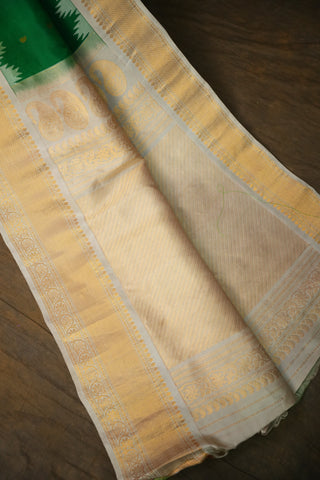 GADWAL PURE SILK BORDER HANDLOOM SAREE