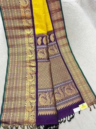 EXCLUSIVE GADWAL TISSUE PURE SILK HANDLOOM SAREE