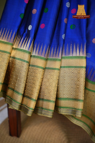 GADWAL PURE SILK GANGA JAMUNA HANDLOOM SAREE