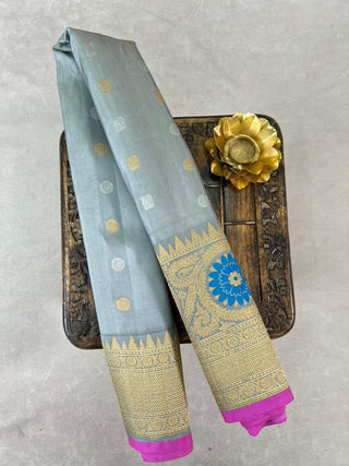 GADWAL PURE SILK HANDLOOM BROCADE SAREE