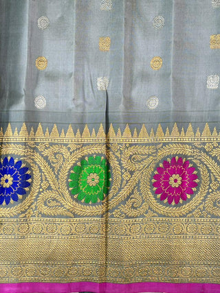 GADWAL PURE SILK HANDLOOM BROCADE SAREE
