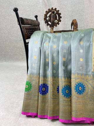 GADWAL PURE SILK HANDLOOM BROCADE SAREE