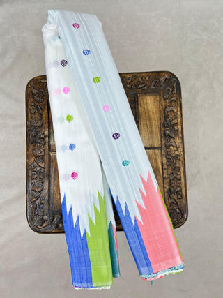 GADWAL DUPION PURE SILK HANDLOOM SAREE