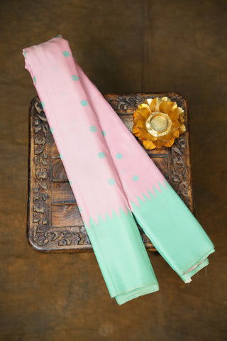 GADWAL PURE SILK PLAIN BORDER HANDLOOM SAREE