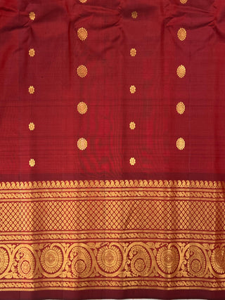 GADWAL PURE SILK HANDLOOM LEHENGA