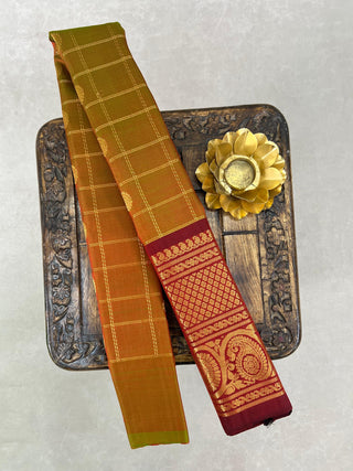 GADWAL PURE SILK HANDLOOM LEHENGA