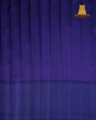 GADWAL PURE SILK CHECKS HANDLOOM SAREE