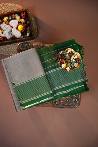 KANCHIPURAM PURE SOFT SILK SAREE