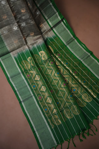 KANCHIPURAM PURE SOFT SILK SAREE