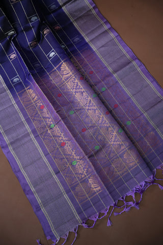 KANCHIPURAM PURE SOFT SILK SAREE