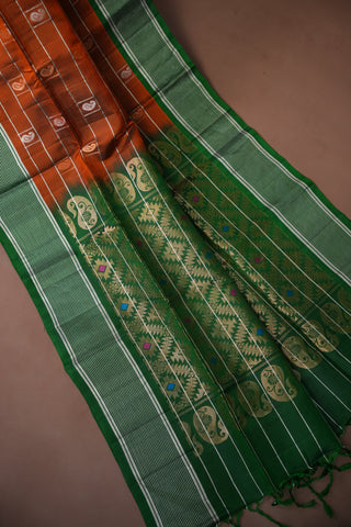KANCHIPURAM PURE SOFT SILK SAREE