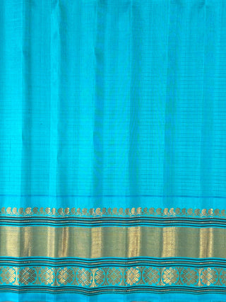 GADWAL PURE SILK CHECKS HANDLOOM SAREE