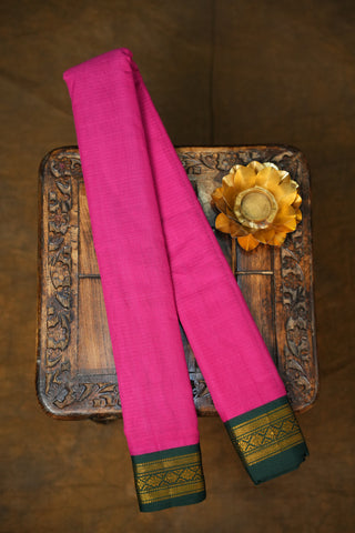 GADWAL PURE COTTON SMALL BORDER SAREE