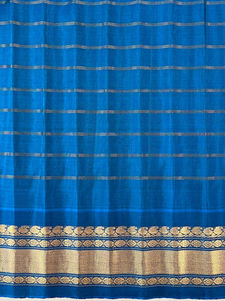 GADWAL PURE SILK GANGA JAMUNA HANDLOOM SAREE