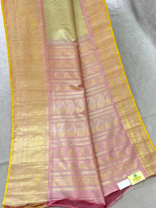 GADWAL BROCADE PURE SILK HANDLOOM SAREE