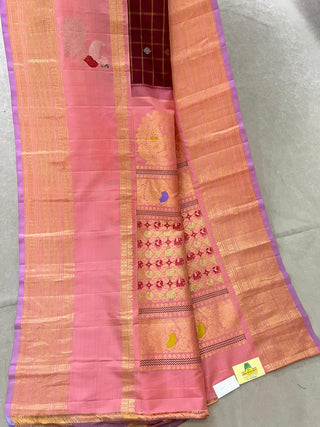 EXCLUSIVE GADWAL PURE SILK HANDLOOM SAREE