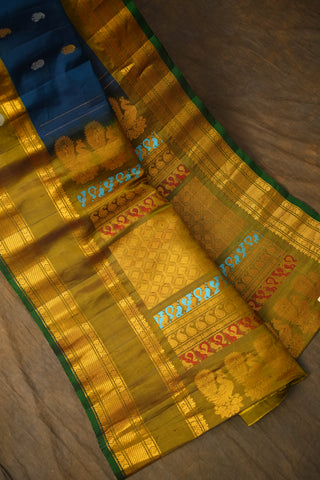 GADWAL COTTON SILK (SICO) HANDLOOM SAREE
