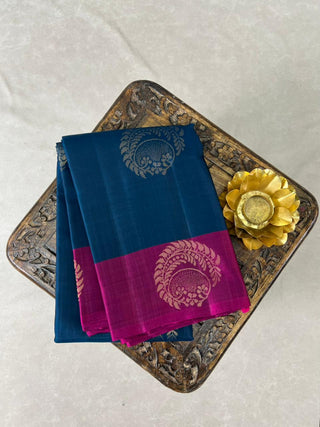 KANCHIPURAM PURE SILK HANDLOOM SAREE