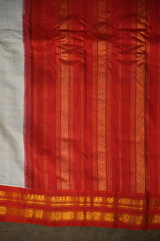 GADWAL COTTON KUTTU HANDLOOM SAREE