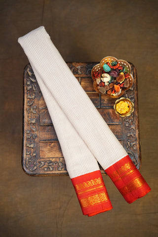 GADWAL COTTON KUTTU HANDLOOM SAREE