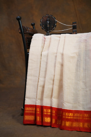 GADWAL COTTON KUTTU HANDLOOM SAREE