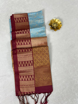SEMI KANCHI SAREE