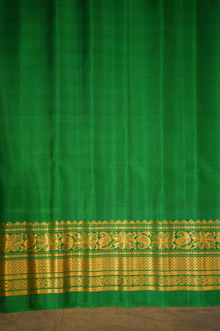 GADWAL PURE SILK GANGA JAMUNA BORDER SAREE