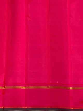 GADWAL PURE SILK GAP BORDER HANDLOOM SAREE