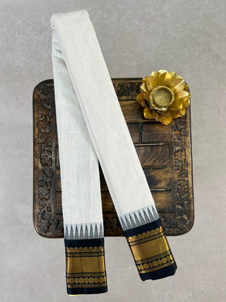 GADWAL PURE COTTON SMALL BORDER SAREE