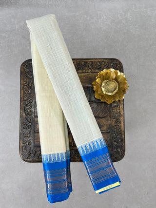 GADWAL PURE COTTON CHECKS HANDLOOM SAREE