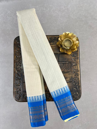 GADWAL PURE COTTON CHECKS SAREE