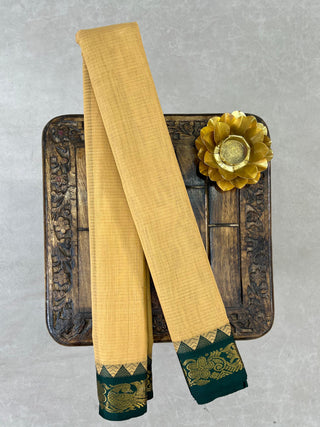 GADWAL PURE COTTON SMALL BORDER SAREE