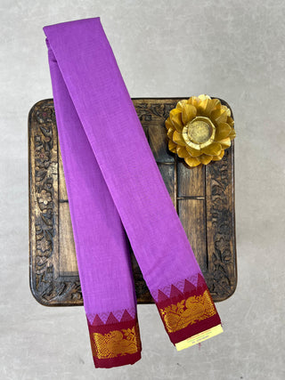 GADWAL PURE COTTON SMALL BORDER SAREE