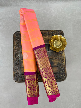 EXCLUSIVE GADWAL BRIDAL PURE SILK HANDLOOM SAREE