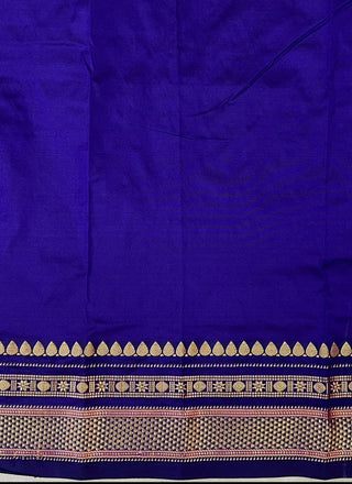 NARAYANPET KATTAM CHECKS PURE SILK HANDLOOM SAREE