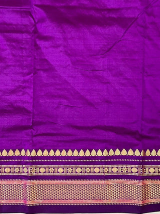 NARAYANPET KATTAM CHECKS PURE SILK HANDLOOM SAREE