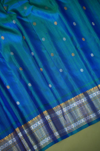 GADWAL PURE SILK EQUAL BORDER HANDLOOM SAREE
