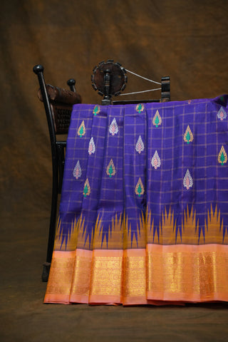 EXCLUSIVE GADWAL PURE SILK HANDLOOM SAREE