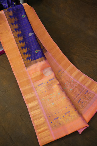 EXCLUSIVE GADWAL PURE SILK HANDLOOM SAREE