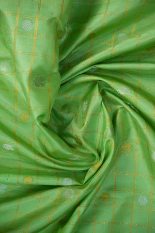 GADWAL PURE SILK CHECKS HANDLOOM SAREE